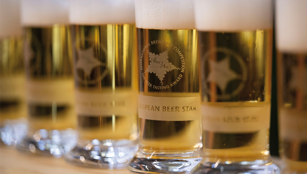 Trophäen des European Beer Star