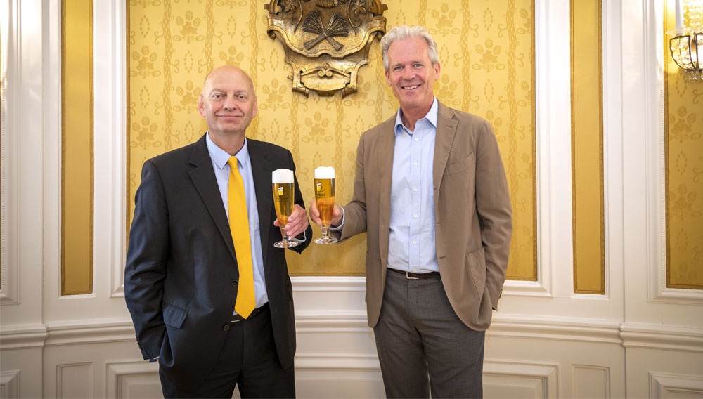 Florian Berger, Geschäftsführer des Brauereiverbandes und Karl Schwarz, Obmann des Verbandes der Brauereien Österreichs (Foto: Kurt Keinrath für Bierland Österreich)