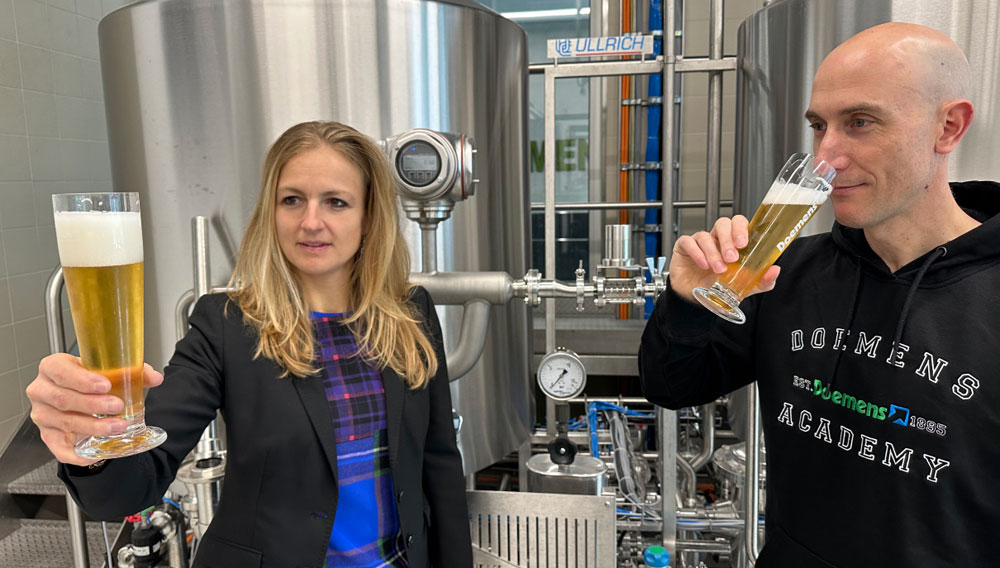 Julia Steiner und Jens Luckart werden federführend die Weiterbildung zum Brauerei Sensorik Manager leiten
