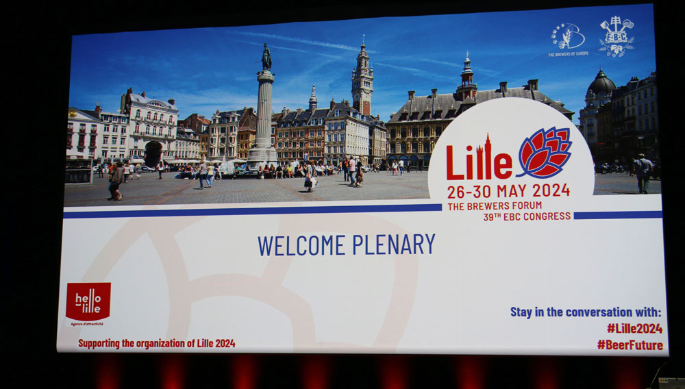 Welcome Plenary Session des Brewers Forum in Lille