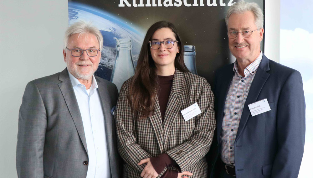 v.li.: Günther Guder, Henriette Schneider und Willy Schmidt  (Foto: T. Eisler/Sachon)