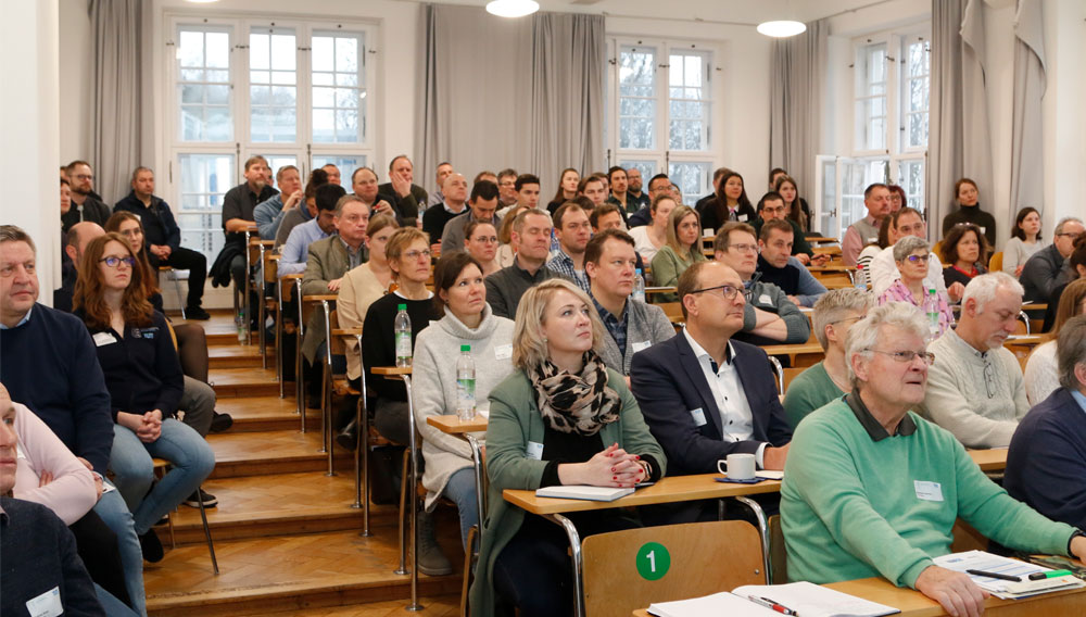 Blick ins Publikum des 12. Seminars Hefe und Mikrobiologie in Weihenstephan