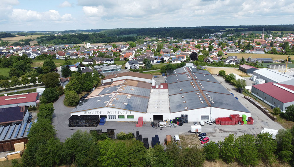 Außenansicht der Brauerei Pöllinger (Fotos: broesele)