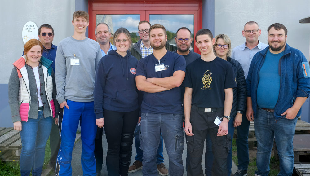 Teilnehmer und Prüfungskommission des bayerischen Landeswettbewerbs