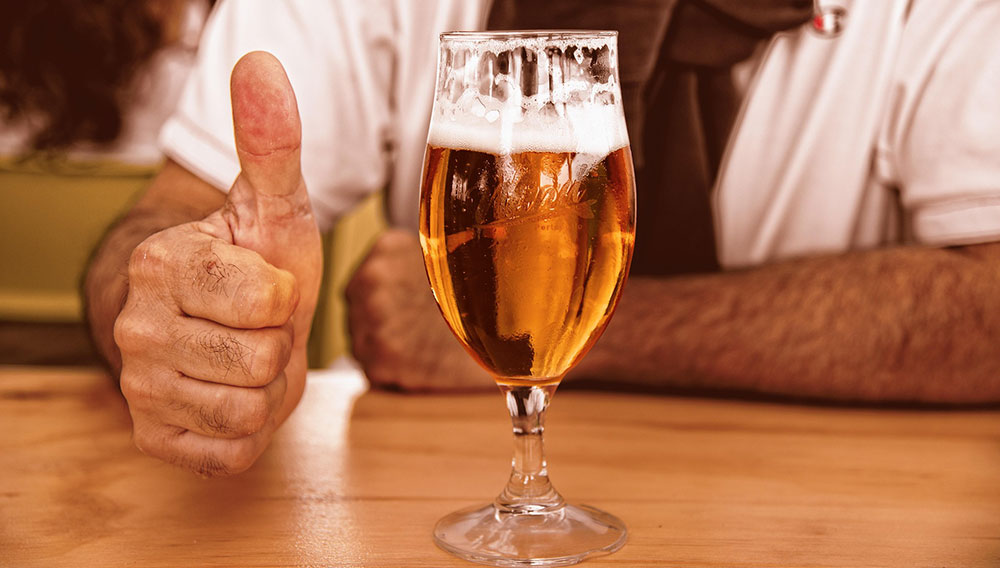 Verbesserung der Trübungsstabilität eines alkoholfreien Bieres