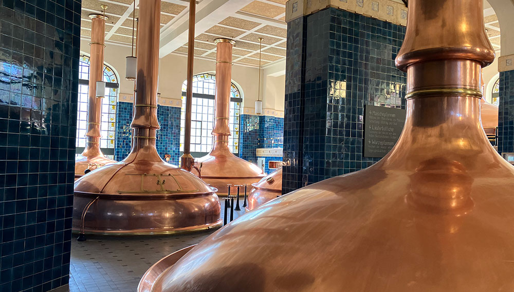 Sudhaus der Brauerei Feldschlösschen