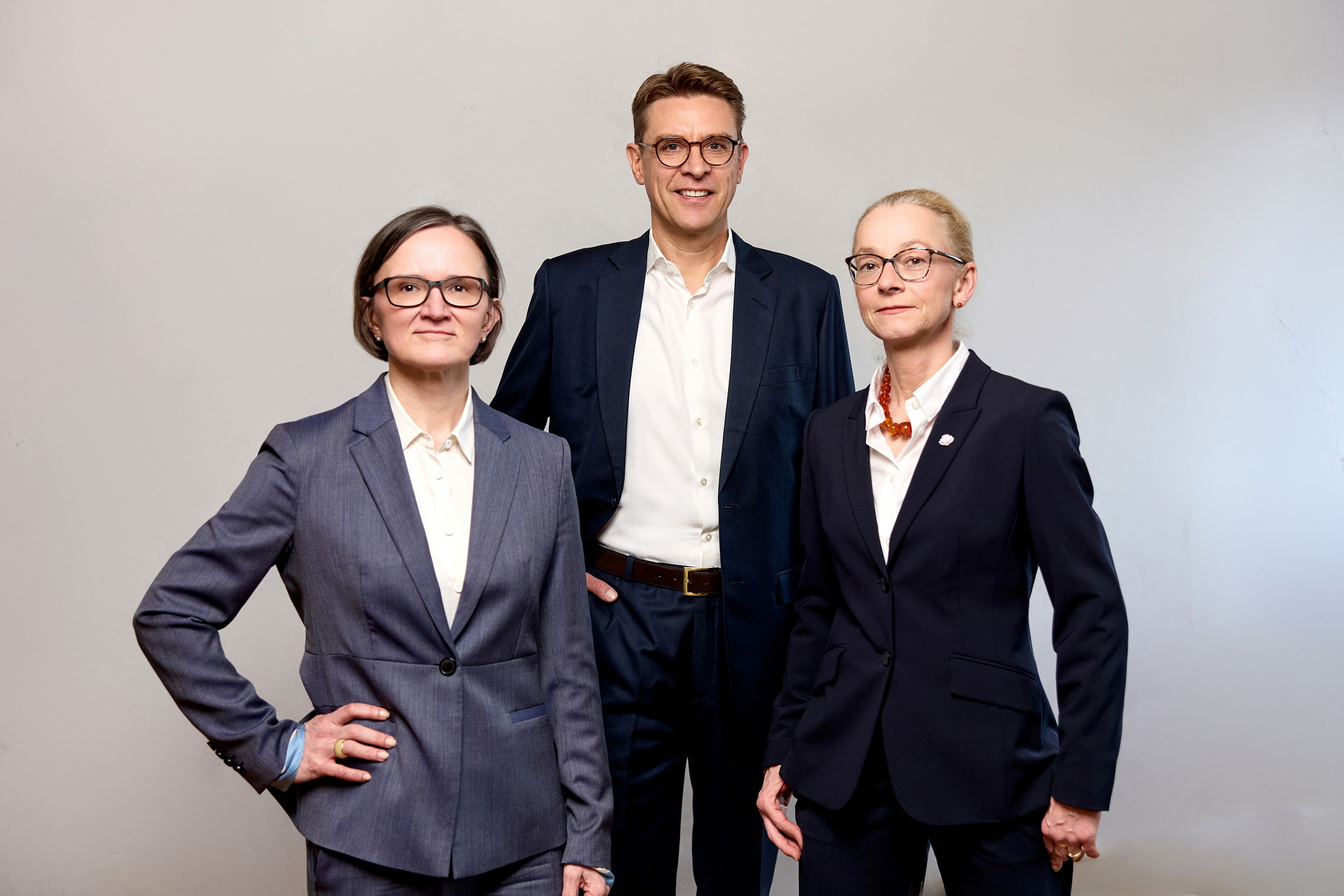 Thilo R. Pomykala mit Dominika Steinberg (li.) und Pia Kollmar (Foto: Katja Mangold)