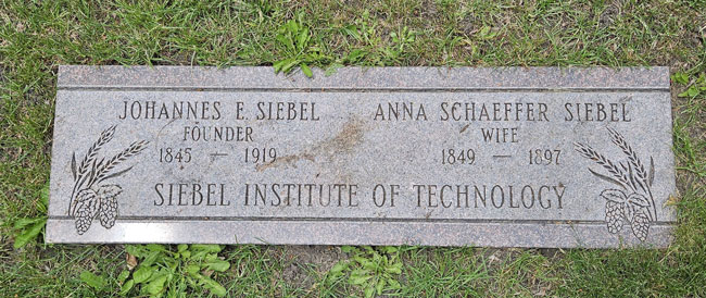 Grabstelle von Johannes Siebel (Foto: Find a Grave)