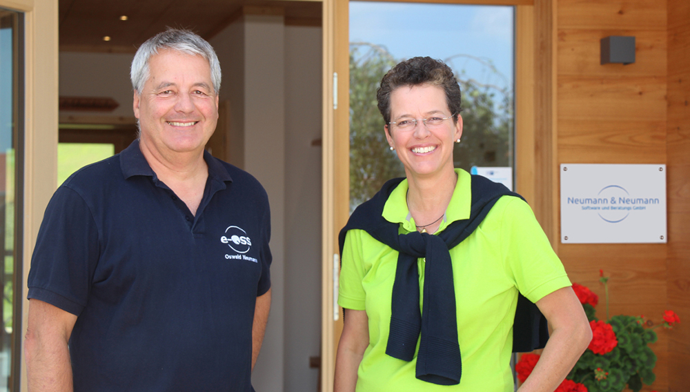 Eva und Oswald Neumann entwickeln eine Software für Qualitätsmanagement (Foto: Neumann & Neumann)