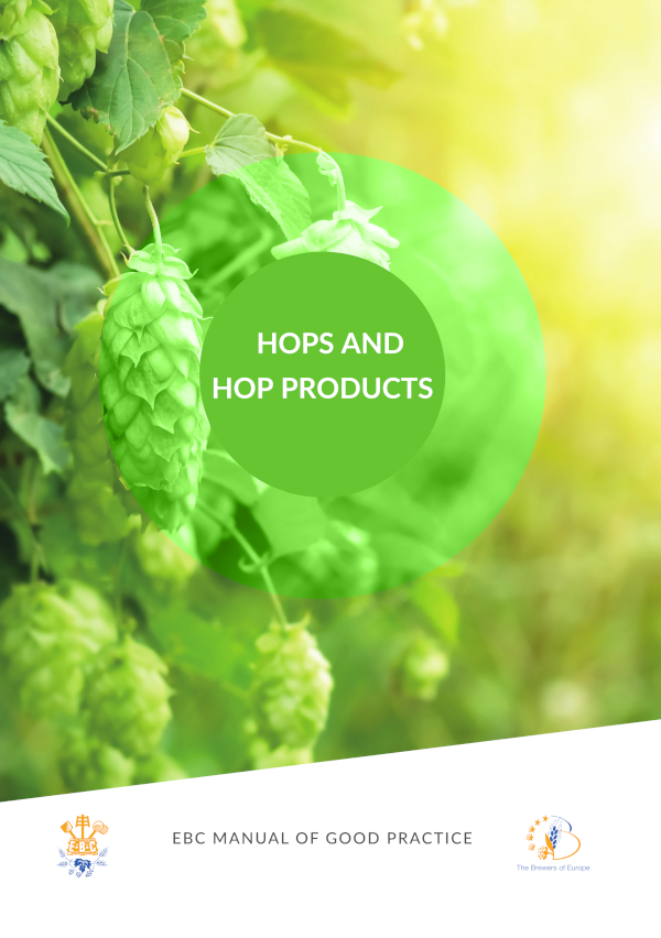 Cover des EBC Manual of Good Practice on Hops and Hop Products