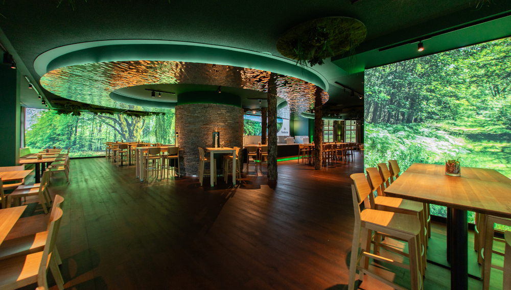 Einblick in die Braustube der Krombacher Erlebniswelt