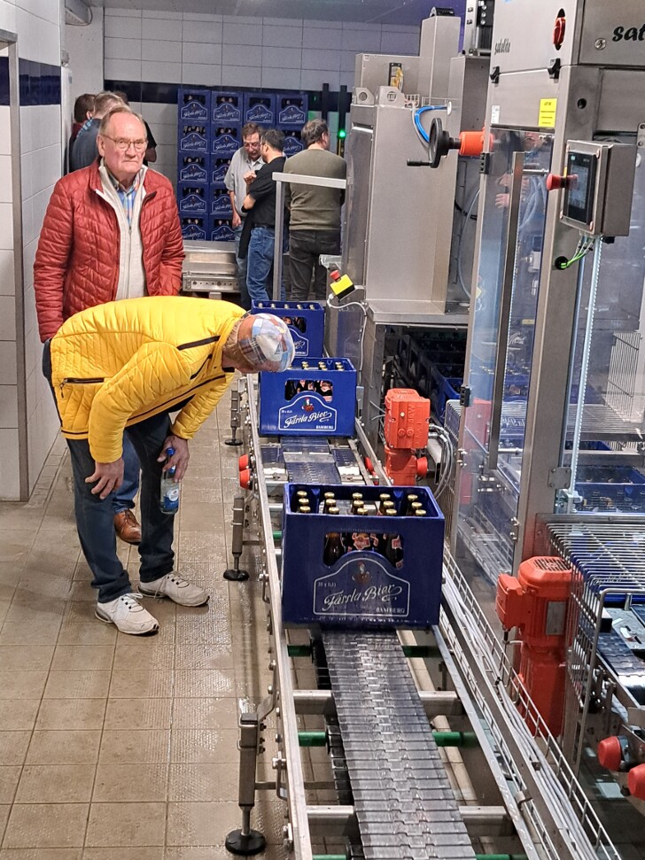 Einweihung Abfüllung Brauerei Fässla