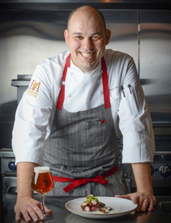 The newly appointed Executive Chef of the Brewers Association, Adam Dulye