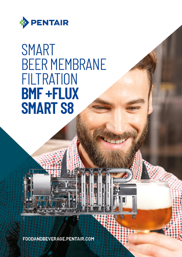 Smart Beer Membrane Filtration - Pentair BMF + Flux Smart S8 